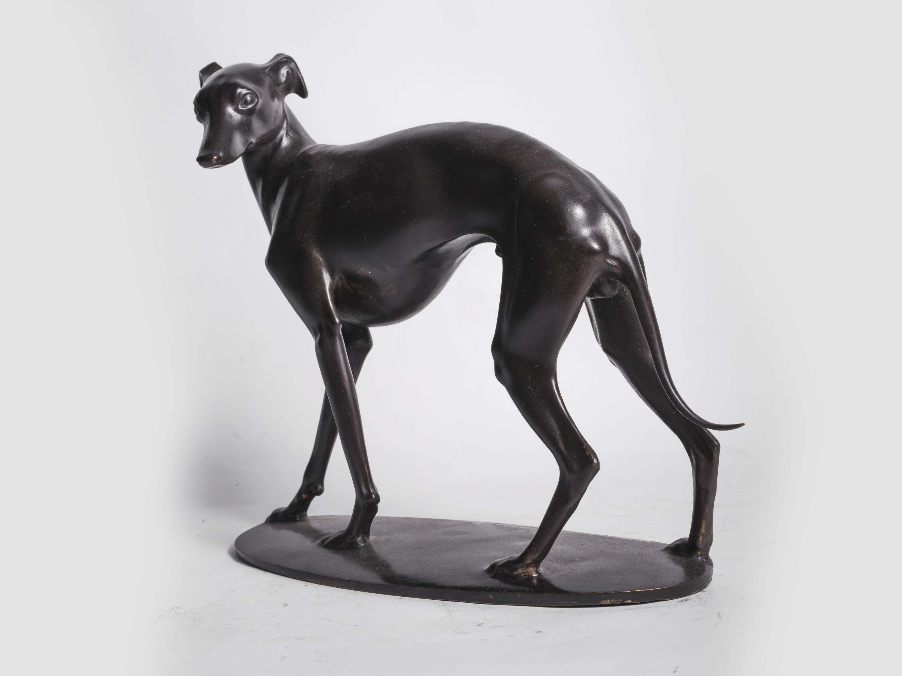 Franz Barwig the Elder, Schönau 1868 - 1931 Vienna, Greyhound - Image 4 of 7