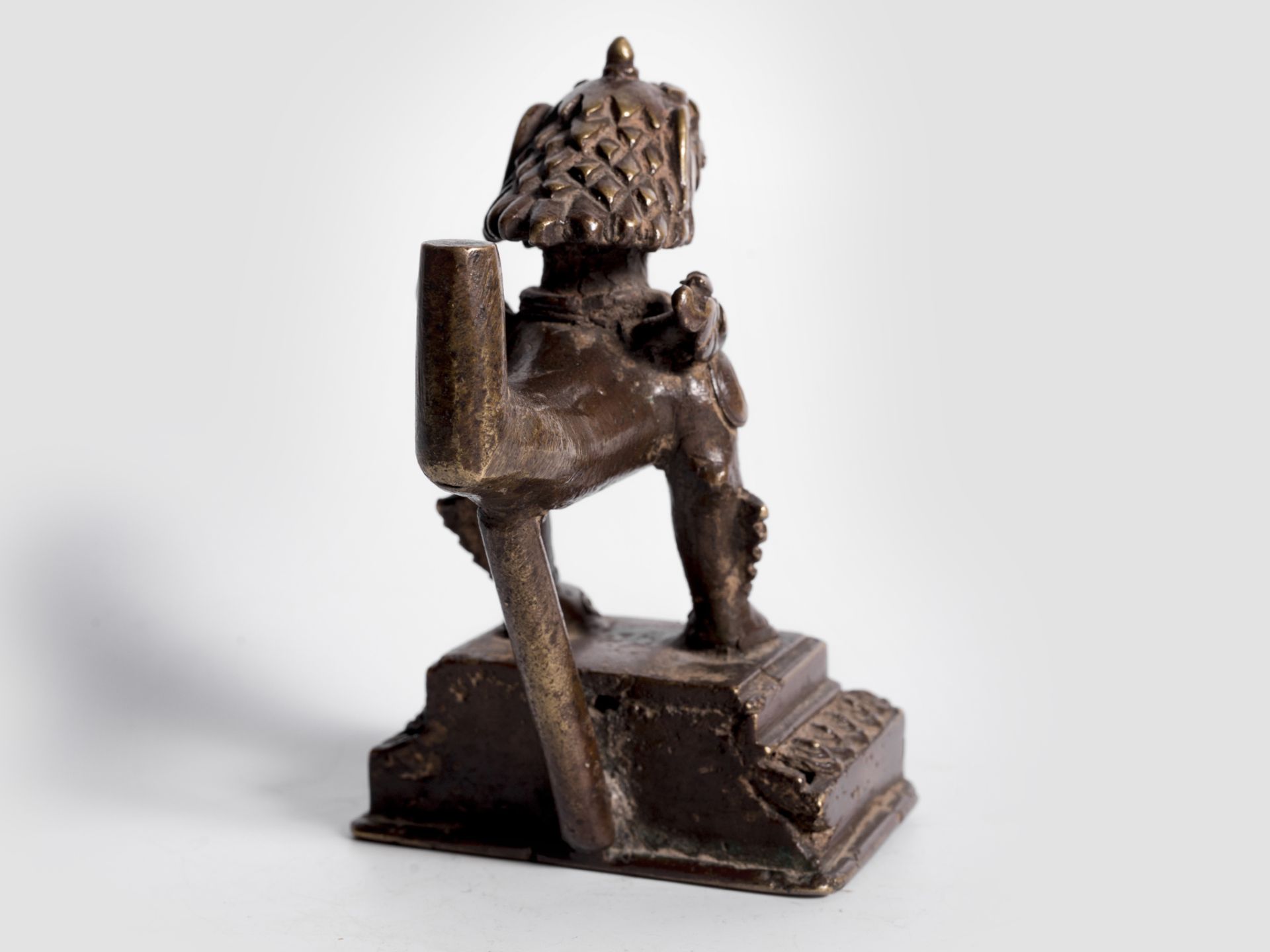 India, Bronze statue, 16th - 18th century or earlier - Image 3 of 6