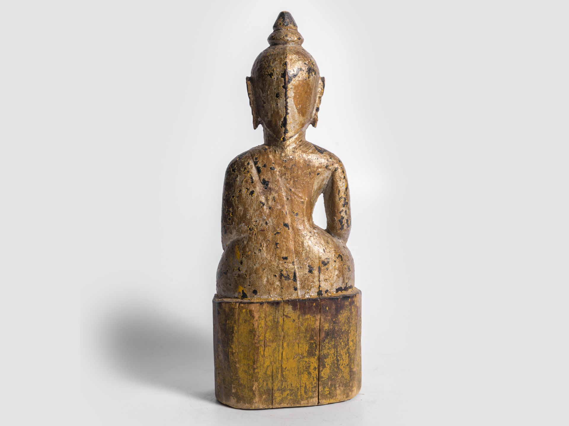 Sitzender Buddha, Süd Ost Asien / Thailand, 17. – 19. Jahrhundert - Bild 4 aus 5