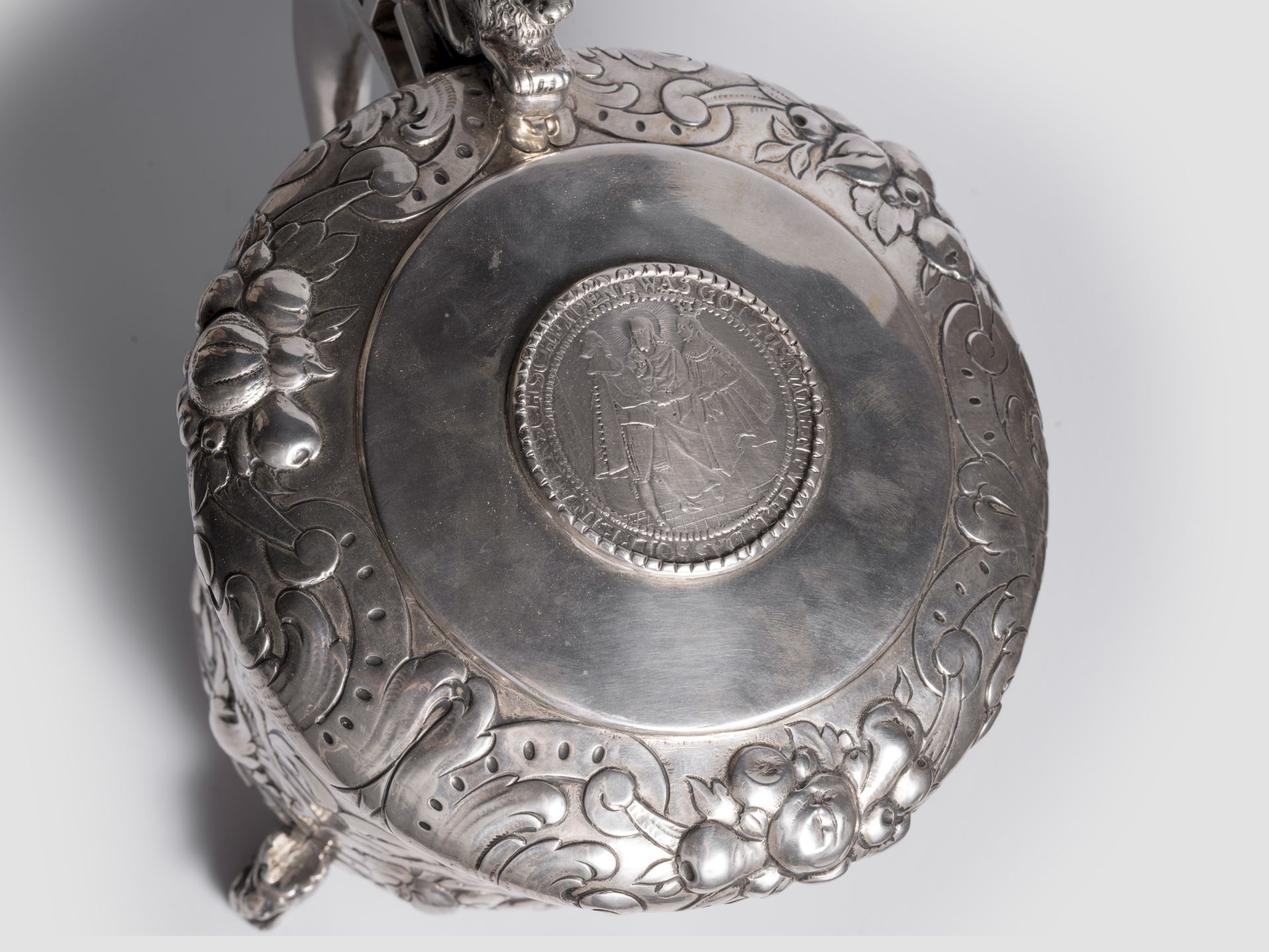 Representative silver tankard, German or Dutch, End 17th / beginning 18th century - Image 11 of 11