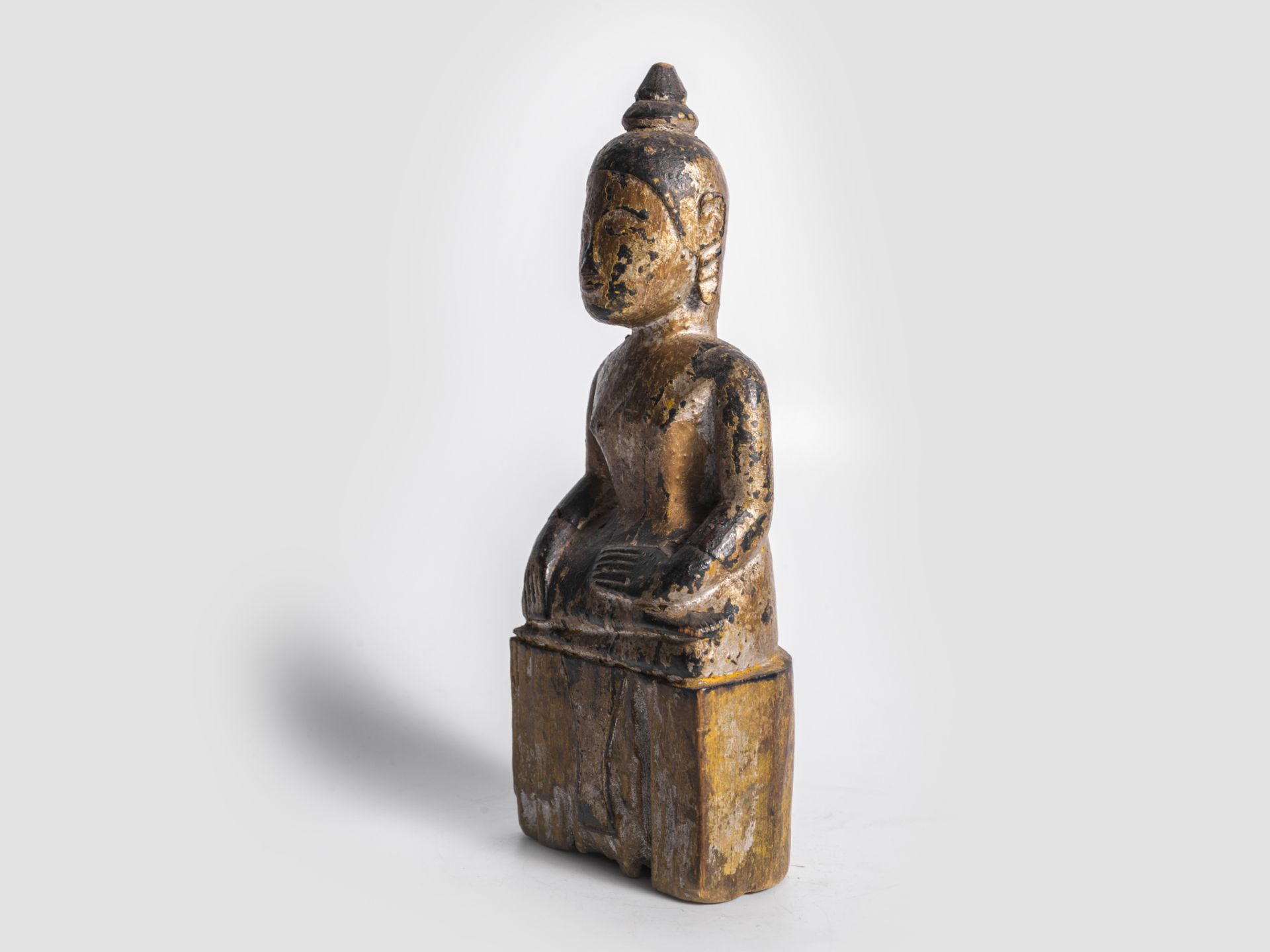 Sitzender Buddha, Süd Ost Asien / Thailand, 17. – 19. Jahrhundert - Bild 3 aus 5