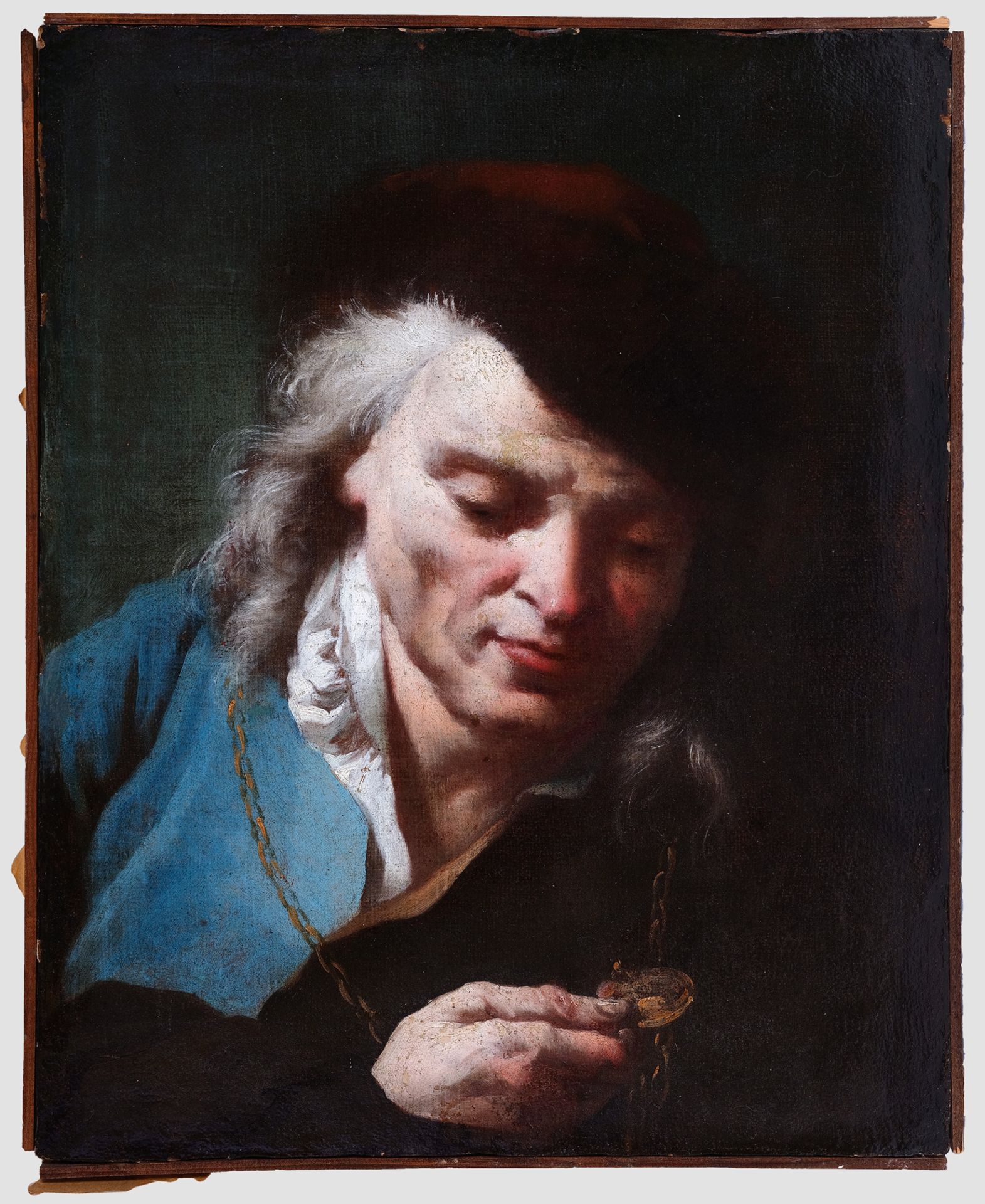 Giuseppe Angeli, Venice 1712 - 1798 Venice, Portrait of man with medal