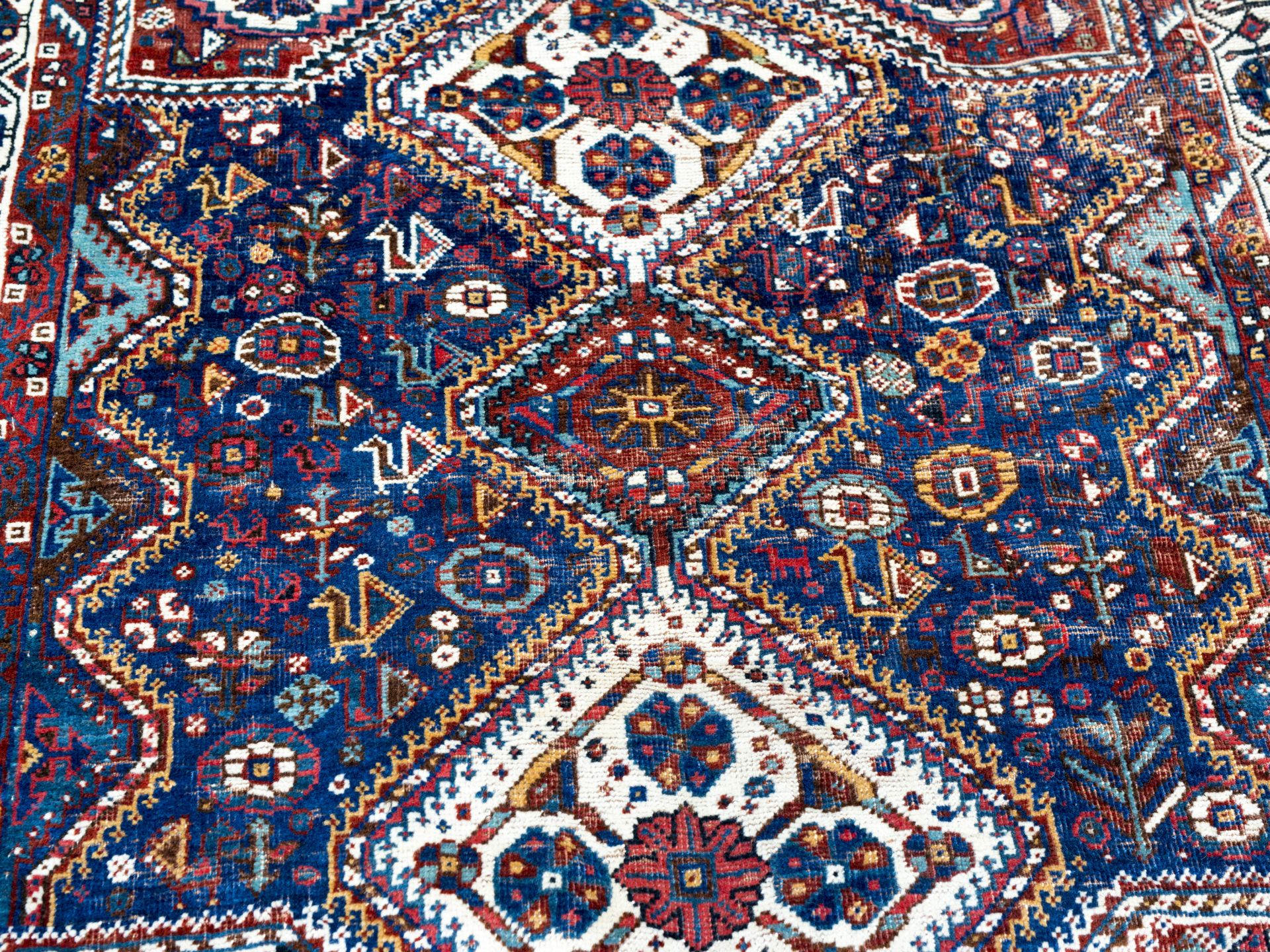 Persian carpet, Around 1920, 190 x 163 cm - Image 2 of 5