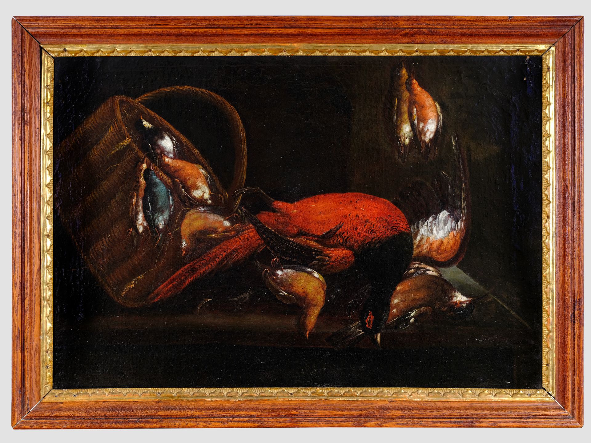 Carl Wilhelm De Hamilton, Brussels 1668 - 1745 Augsburg, circle, Pair of hunting still lifes - Image 2 of 5