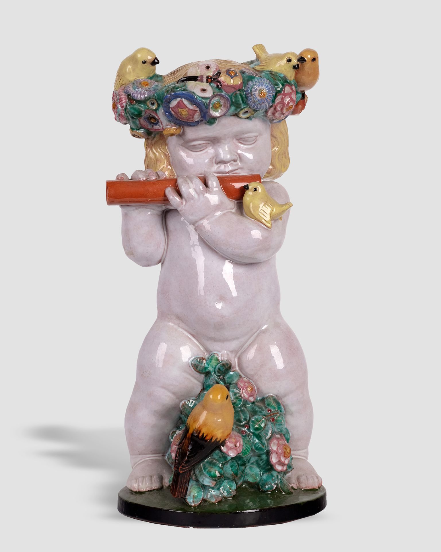 Michael Powolny, Judenburg 1871 – 1954 Vienna, Putto with flute