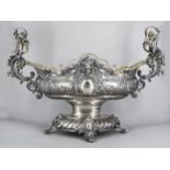 Silber Jardiniere, Deutsch um 1900, Silber massiv