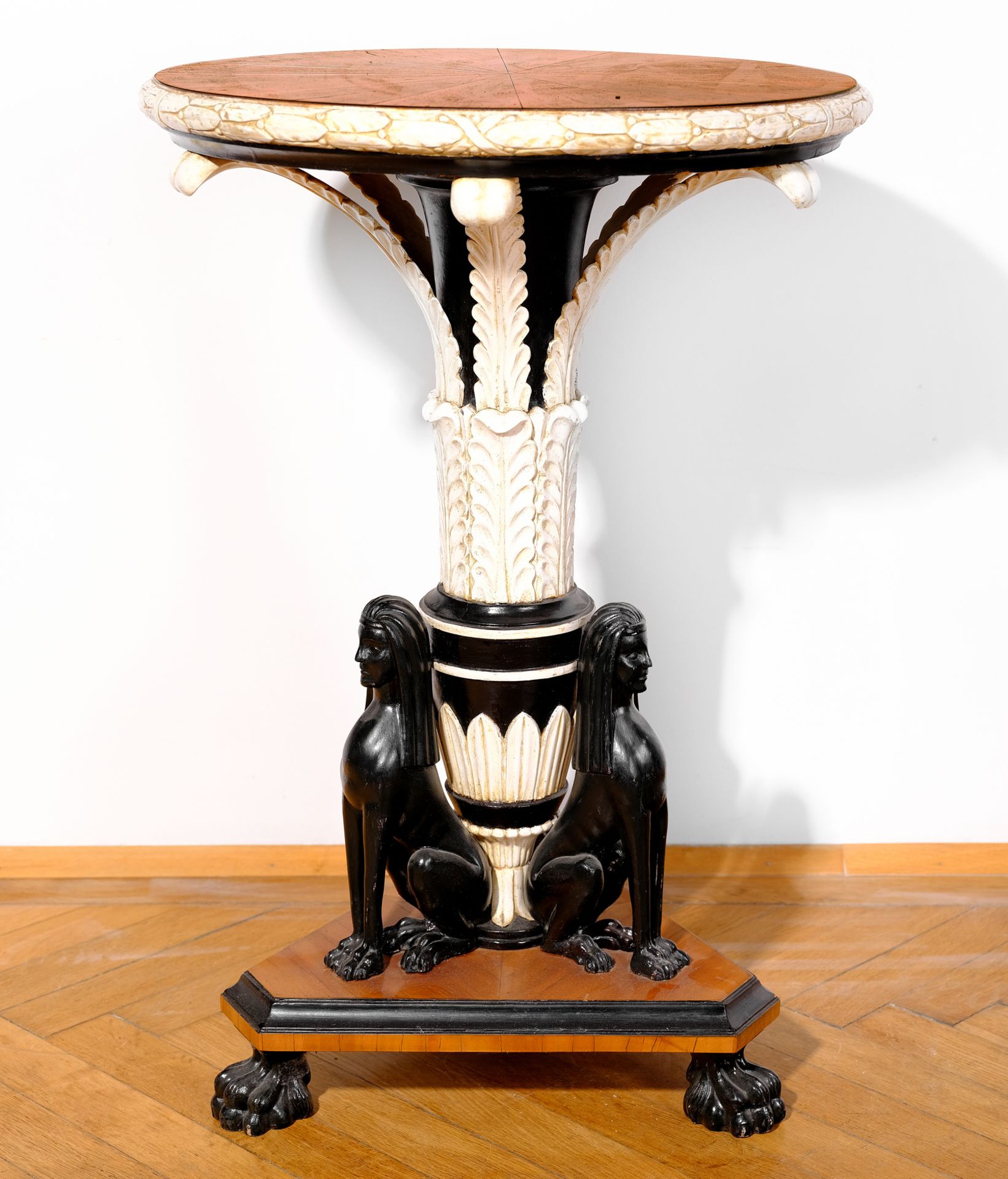 Kleiner Empire Salon - Tisch, Retour d’Egypte, Süddeutsch, um 1815 /25