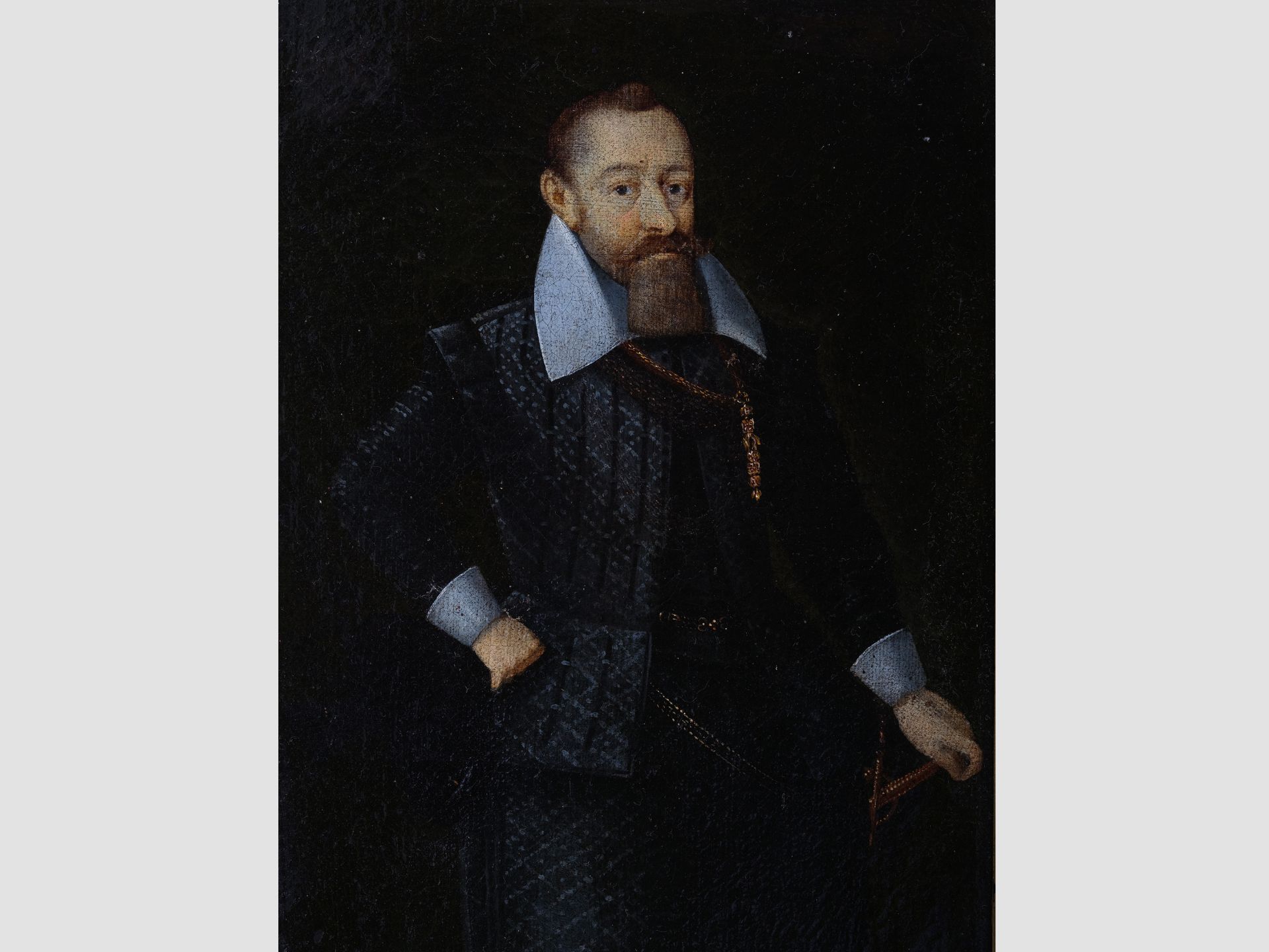 Portrait of a nobleman, Germany, Around 1600 - Image 2 of 3