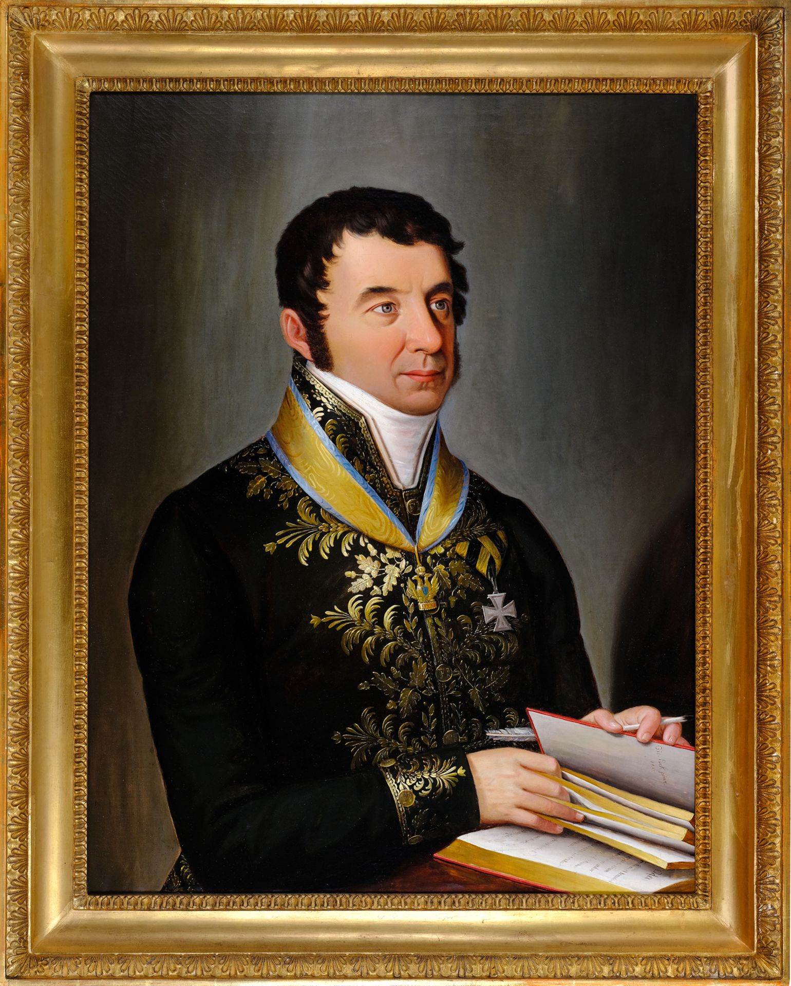Giovanni Antonio Pock, Italy 1780 - 1842, Portrait of General Manzetti
