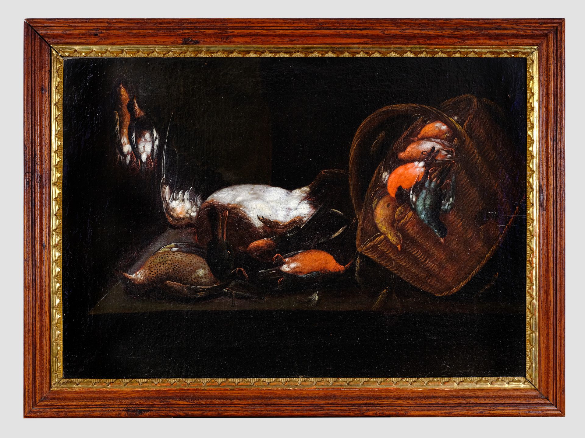 Carl Wilhelm De Hamilton, Brussels 1668 - 1745 Augsburg, circle, Pair of hunting still lifes - Image 3 of 5