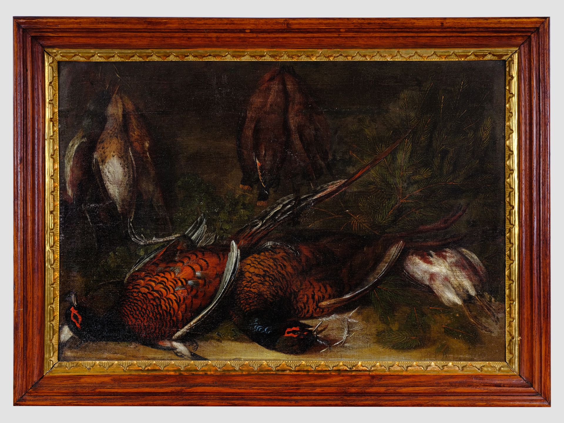 Carl Wilhelm De Hamilton, Brussels 1668 - 1745 Augsburg, circle, Pair of hunting still lifes - Image 2 of 6