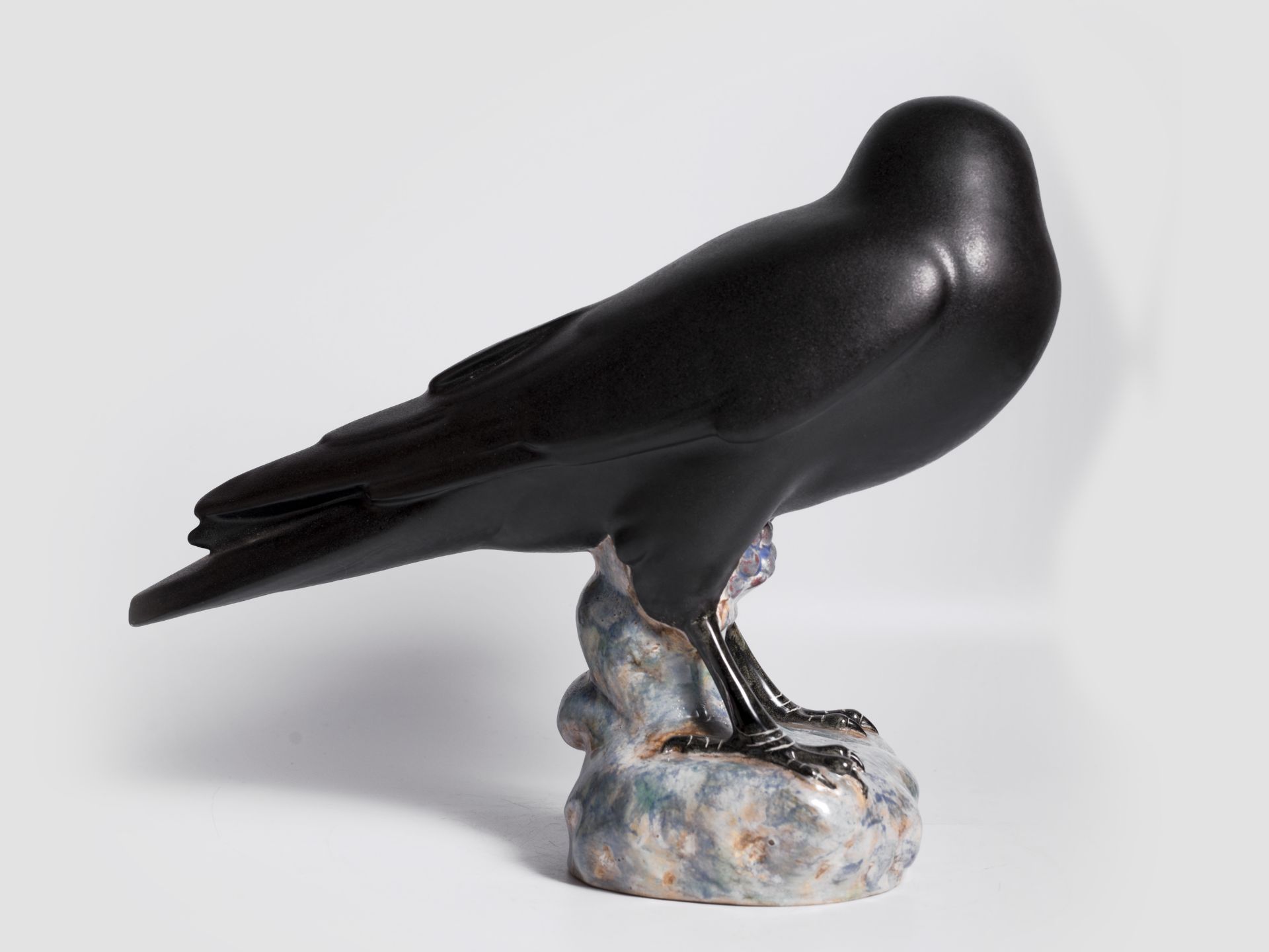 Eduard Klablena, Bucany 1881 - 1933 Langenzersdorf, Large raven - Image 4 of 6