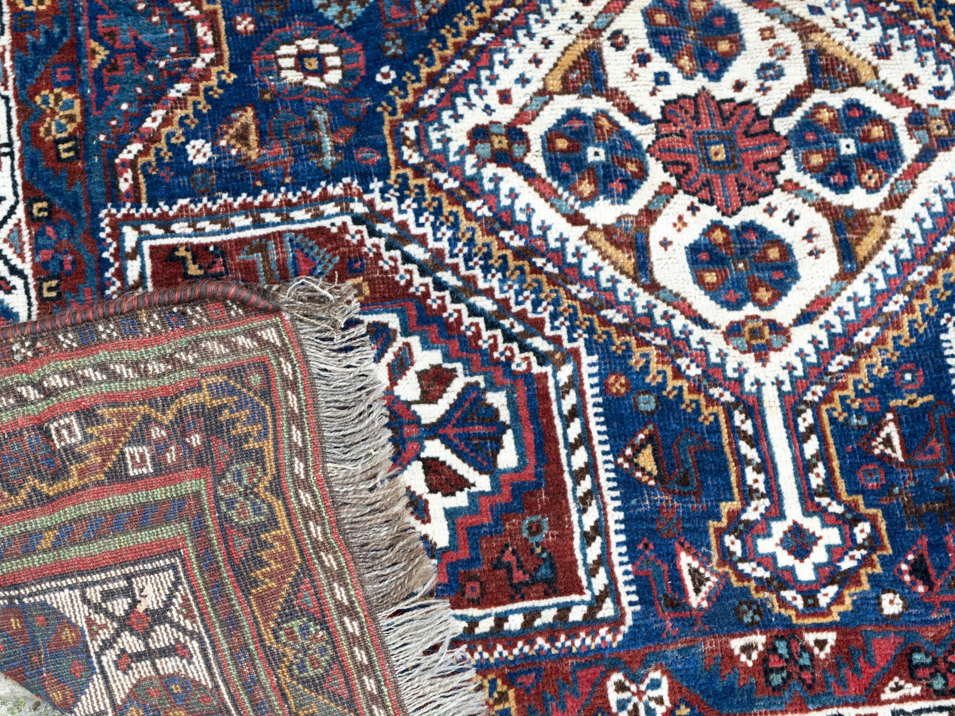 Persian carpet, Around 1920, 190 x 163 cm - Image 5 of 5