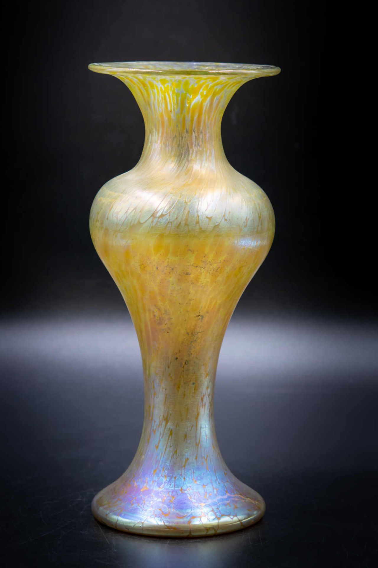 Vase Glas Jugendstil Art Loetz Kralik - Image 2 of 4