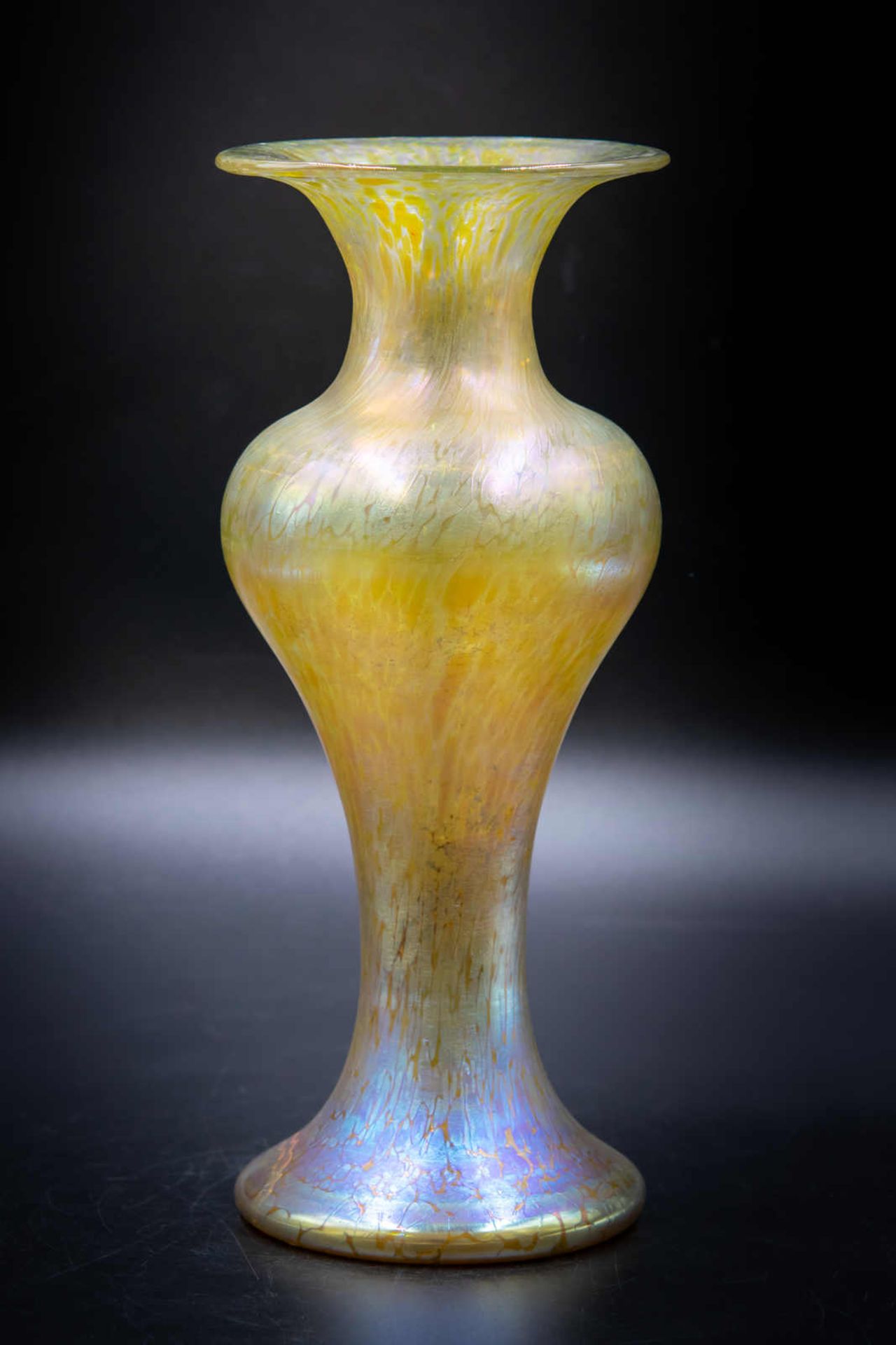 Vase Glas Jugendstil Art Loetz Kralik