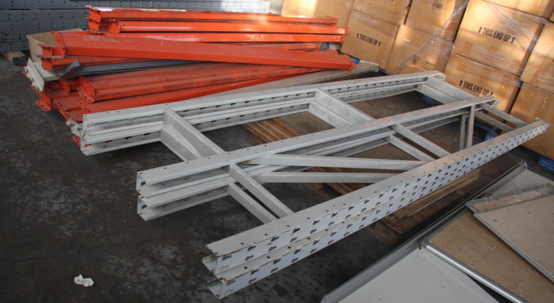 LOT OF ASSORTED PALLET RACKING - Image 2 of 6