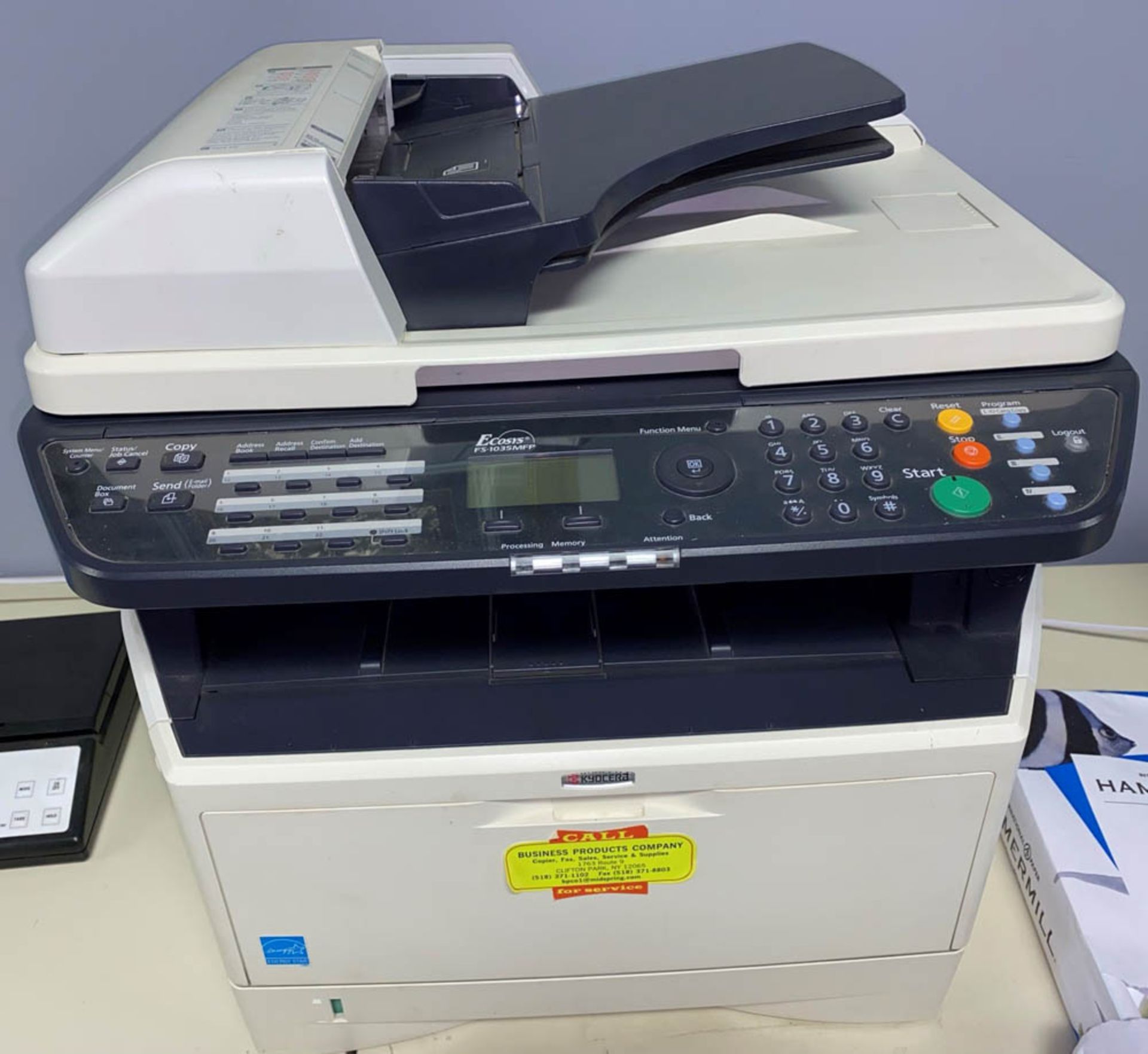 IBM TYPEWRITER, EPSON DOT MATRIX PRINTER, CANON FAX, PRINTERS - Image 4 of 5