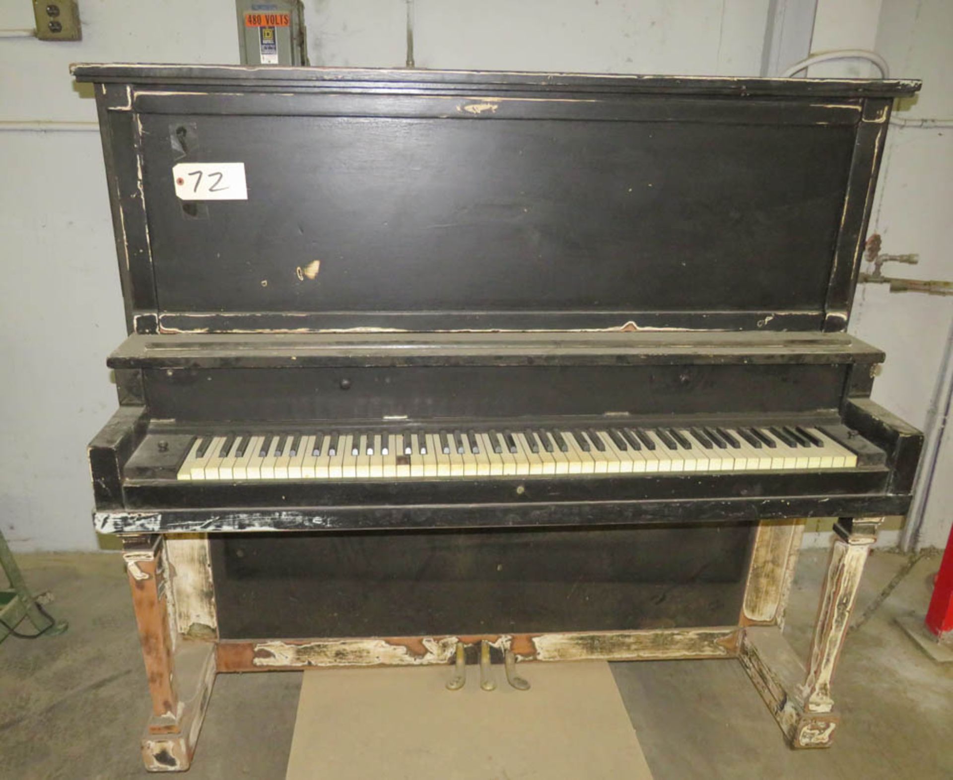 J&C FISCHER STAND-UP PIANO