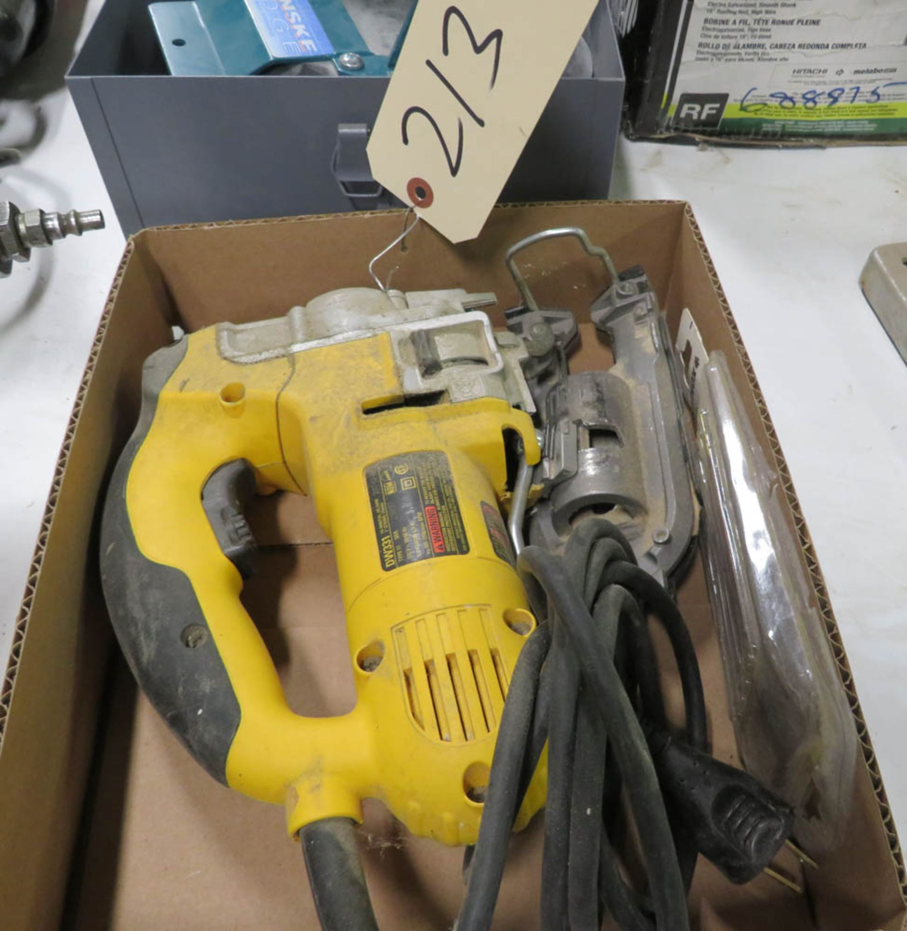 DeWALT MDL. DW331 JIG SAW