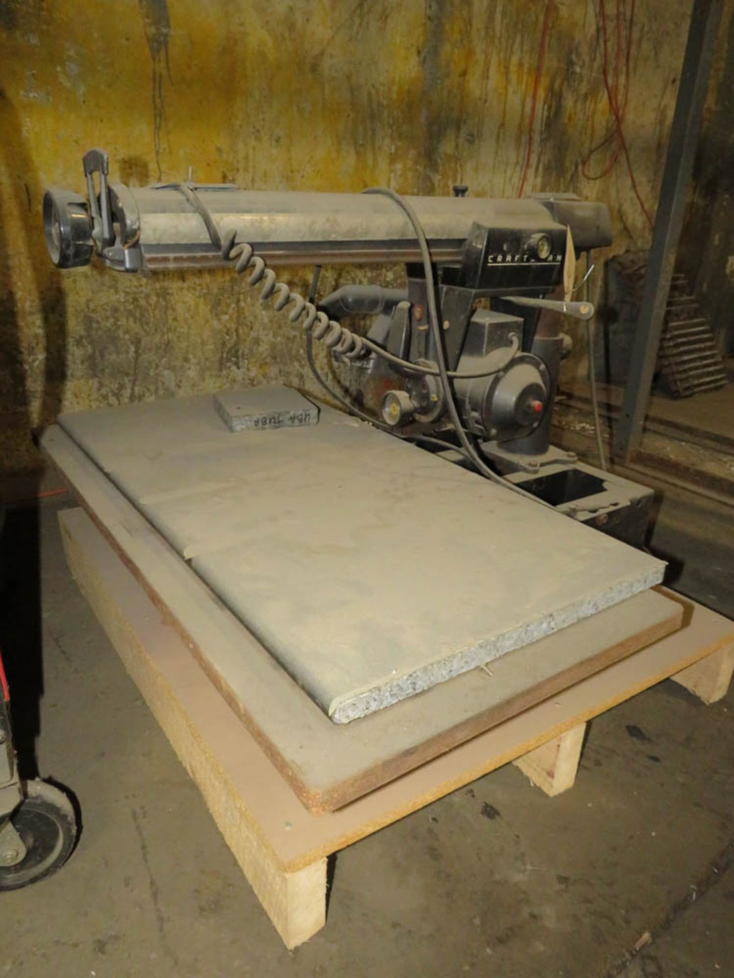 CRAFTSMAN BENCH TYPE RADIAL ARM SAW