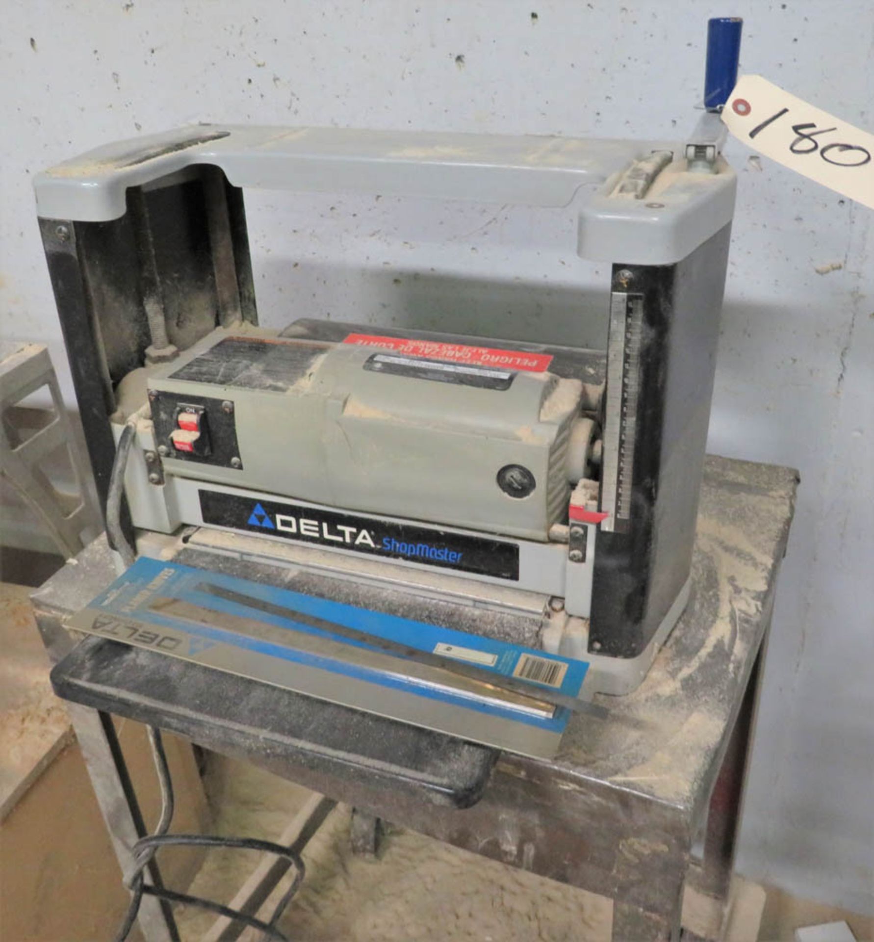 DELTA SHOPMASTER MDL. TP300 12" X 5.9" PORTABLE PLANER, 8000-RPM CUTTER HEAD, S/N: 040235