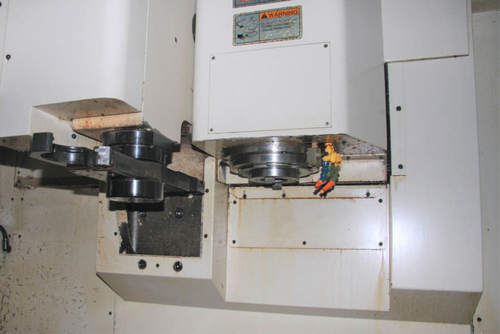 OKUMA MX-45VBE VERTICAL MACHINING CENTER, W/ 20" X 39" TABLE, 20-POSITION AUTOMATIC TOOL CHANGER, # - Image 5 of 13