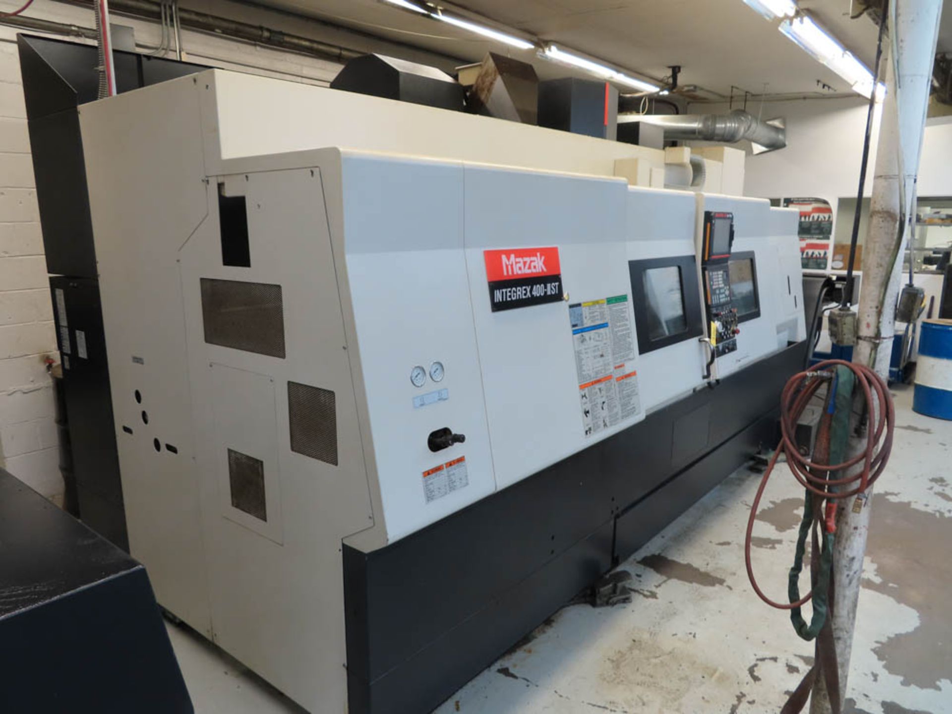 MAZAK "INTEGREX" 400-IIIST 5-AXIS CNC TURNING / MILLING CENTER, W/ SUB-SPINDLE, LOWER TURRET - Image 2 of 16