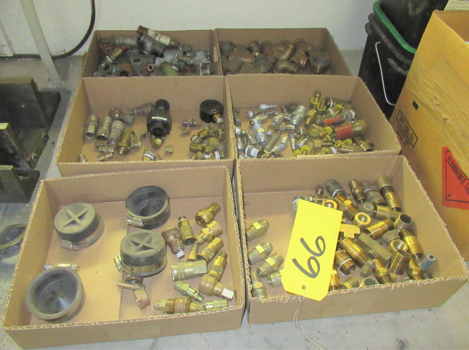 LOT OF ASSORTED PREUMATIC FITTING