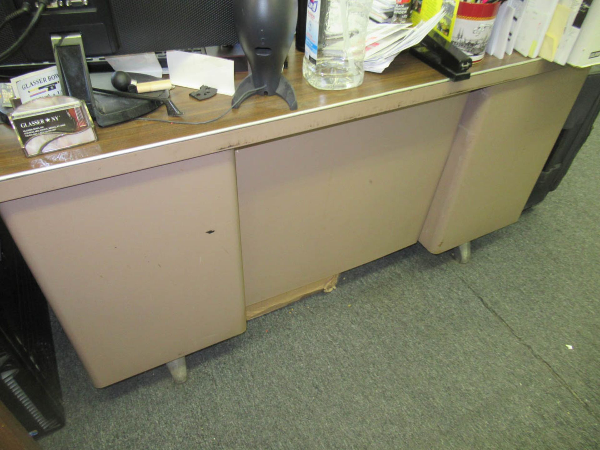 (3) ASSORTED DESKS (NO CONTENTS) - Image 2 of 3