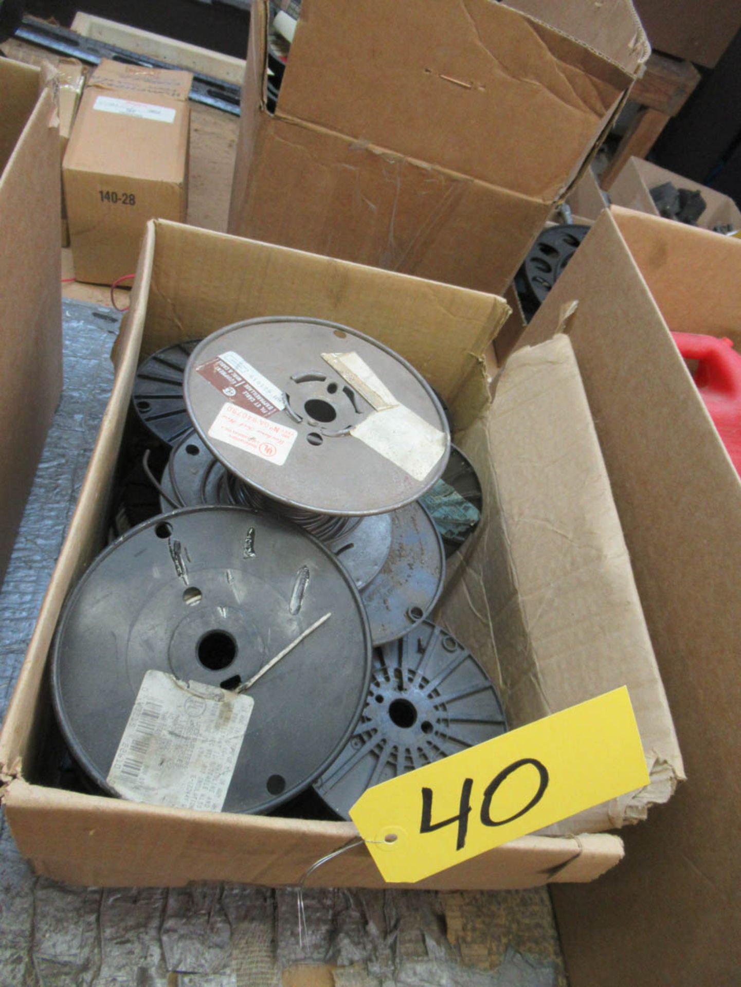 REELS OF ASSORTED WIRE