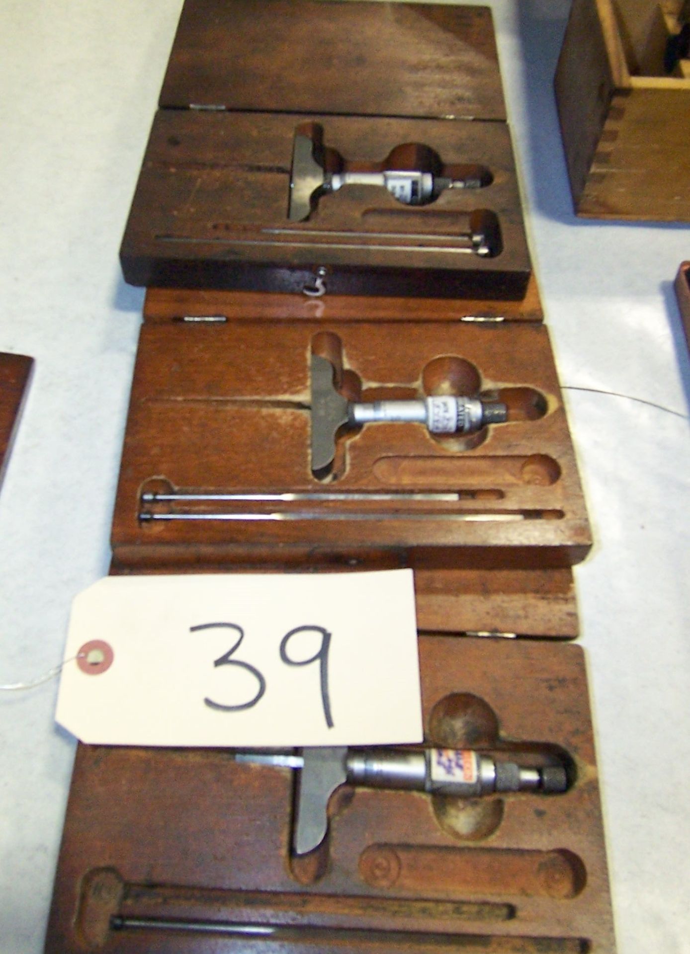 (3) DEPTH MICROMETERS