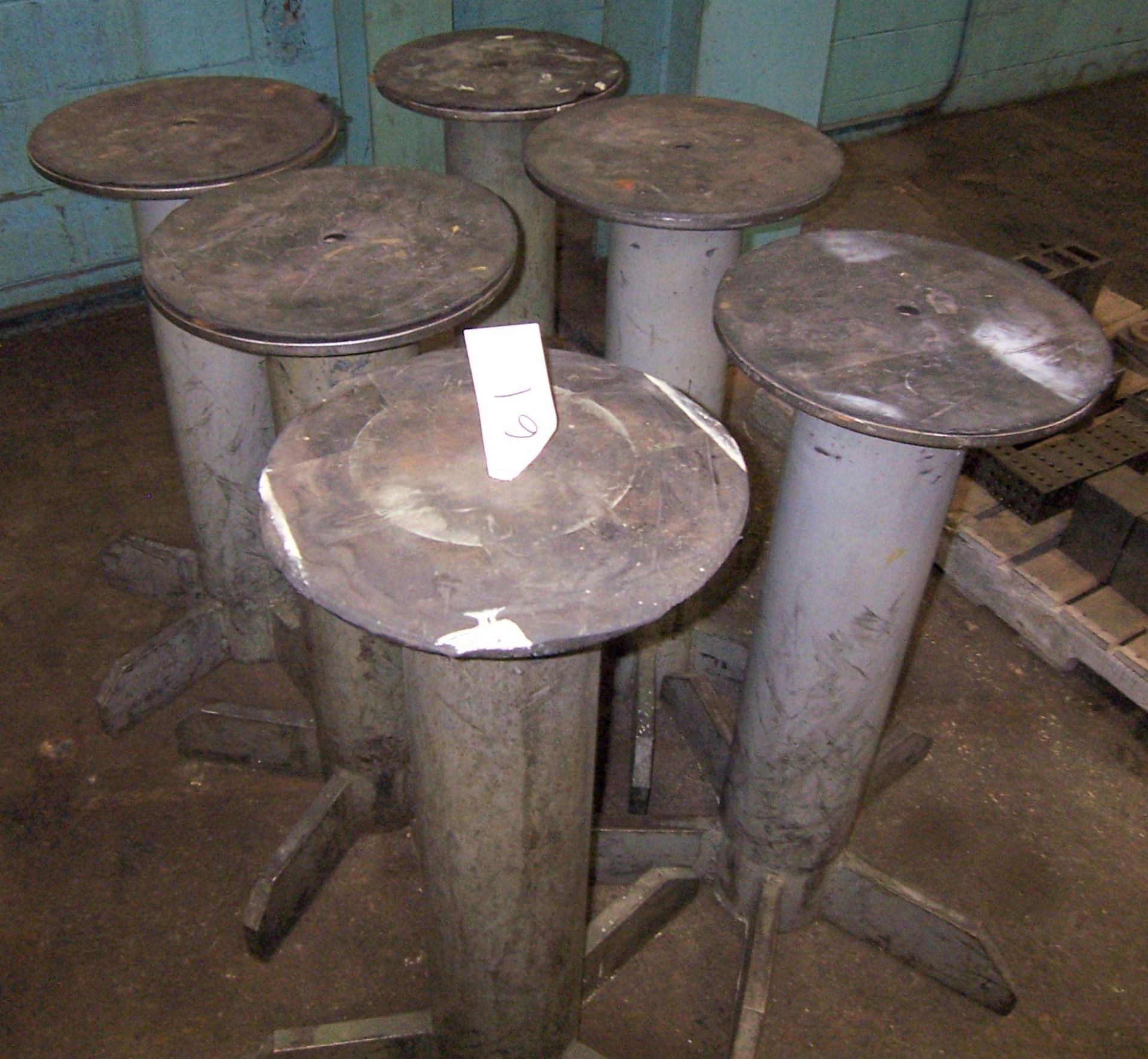 (6) STEEL WORK STANDS