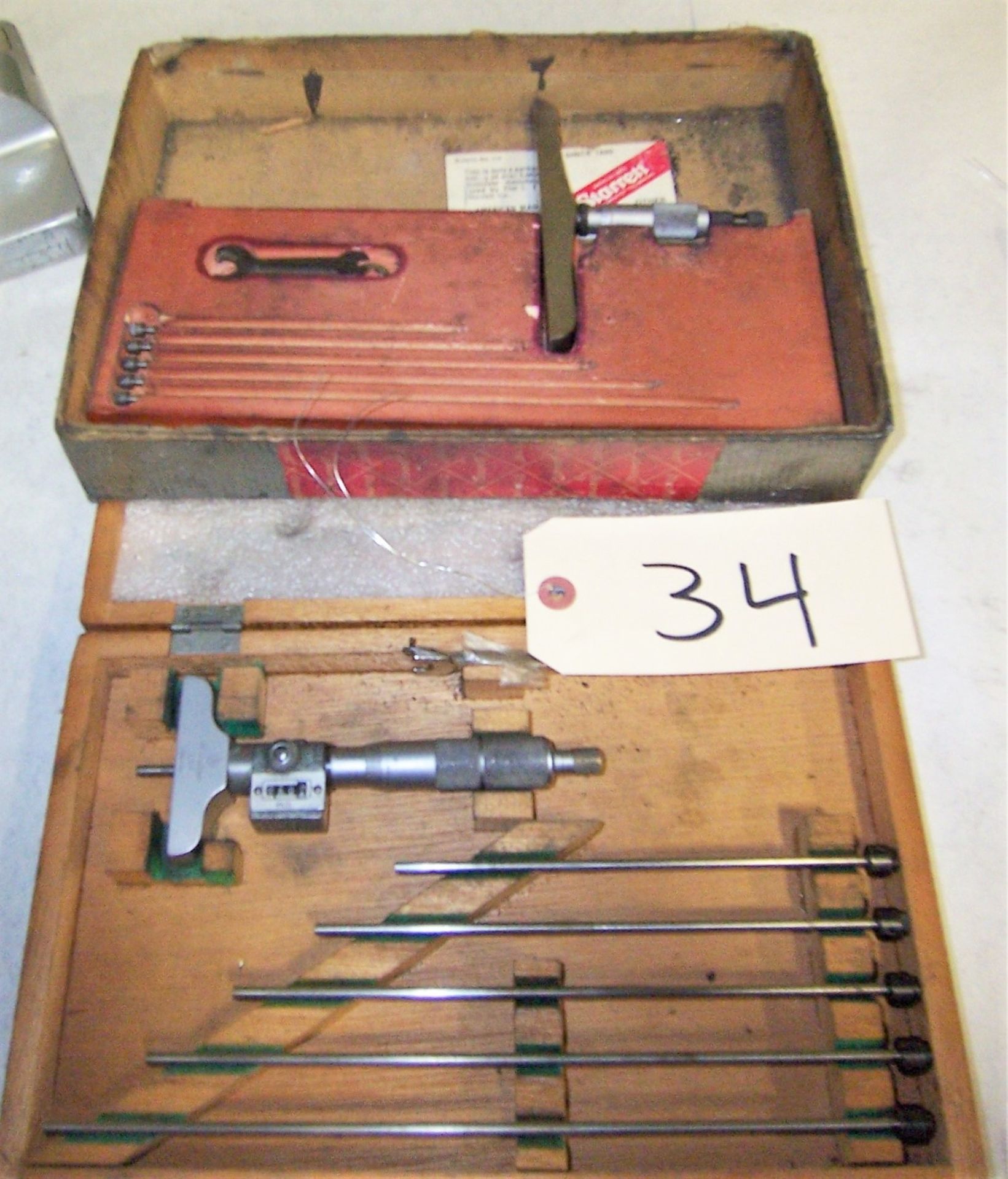 (2) ASSORTED DEPTH MICROMETERS