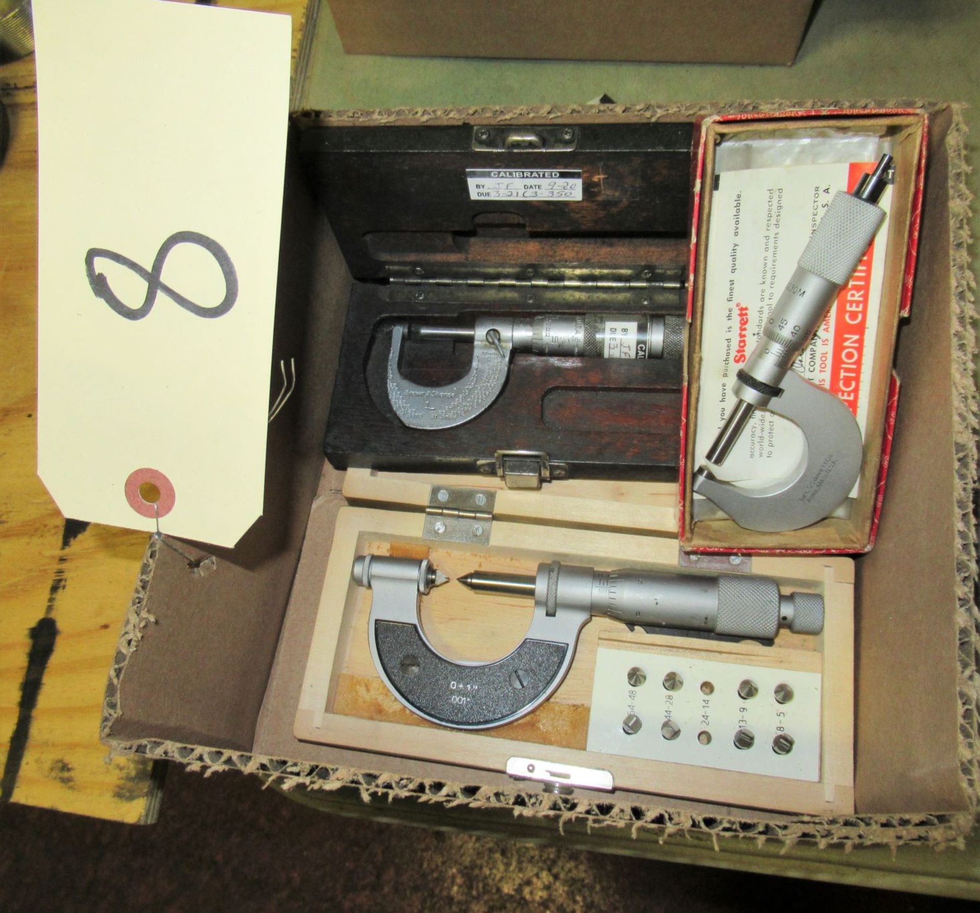 (3) ASSORTED MICROMETERS