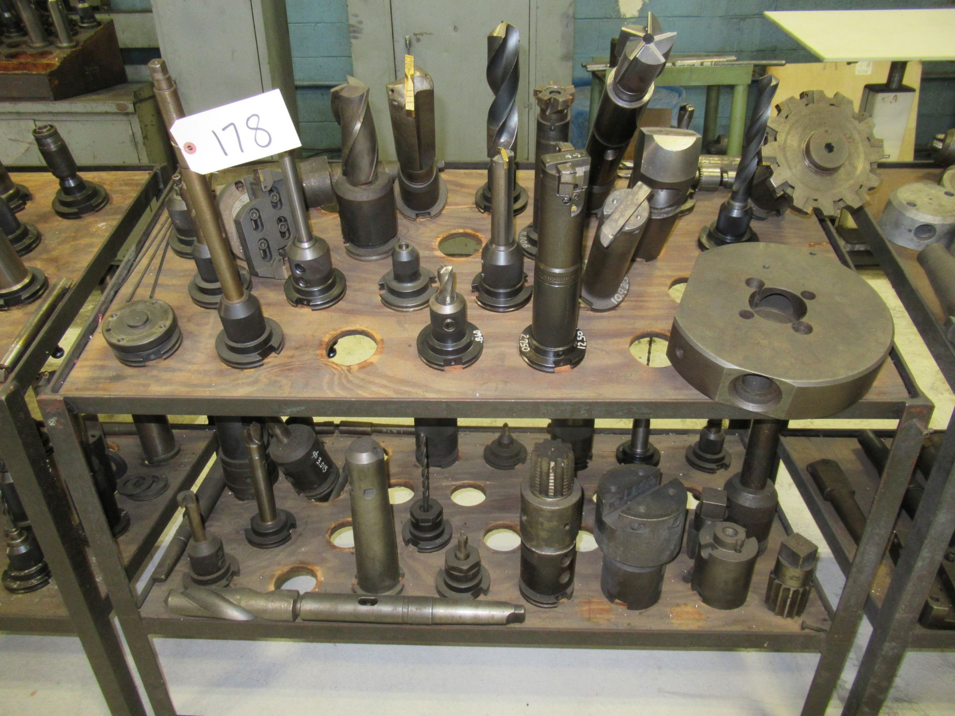 LOT OF #50 TAPER TOOL HOLDERS