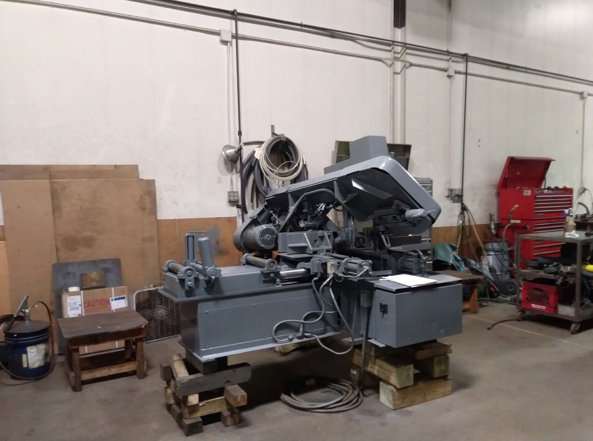 Kysor Johnson Amada Model HA-250 10" Automatic Horizontal Bandsaw - Image 3 of 6