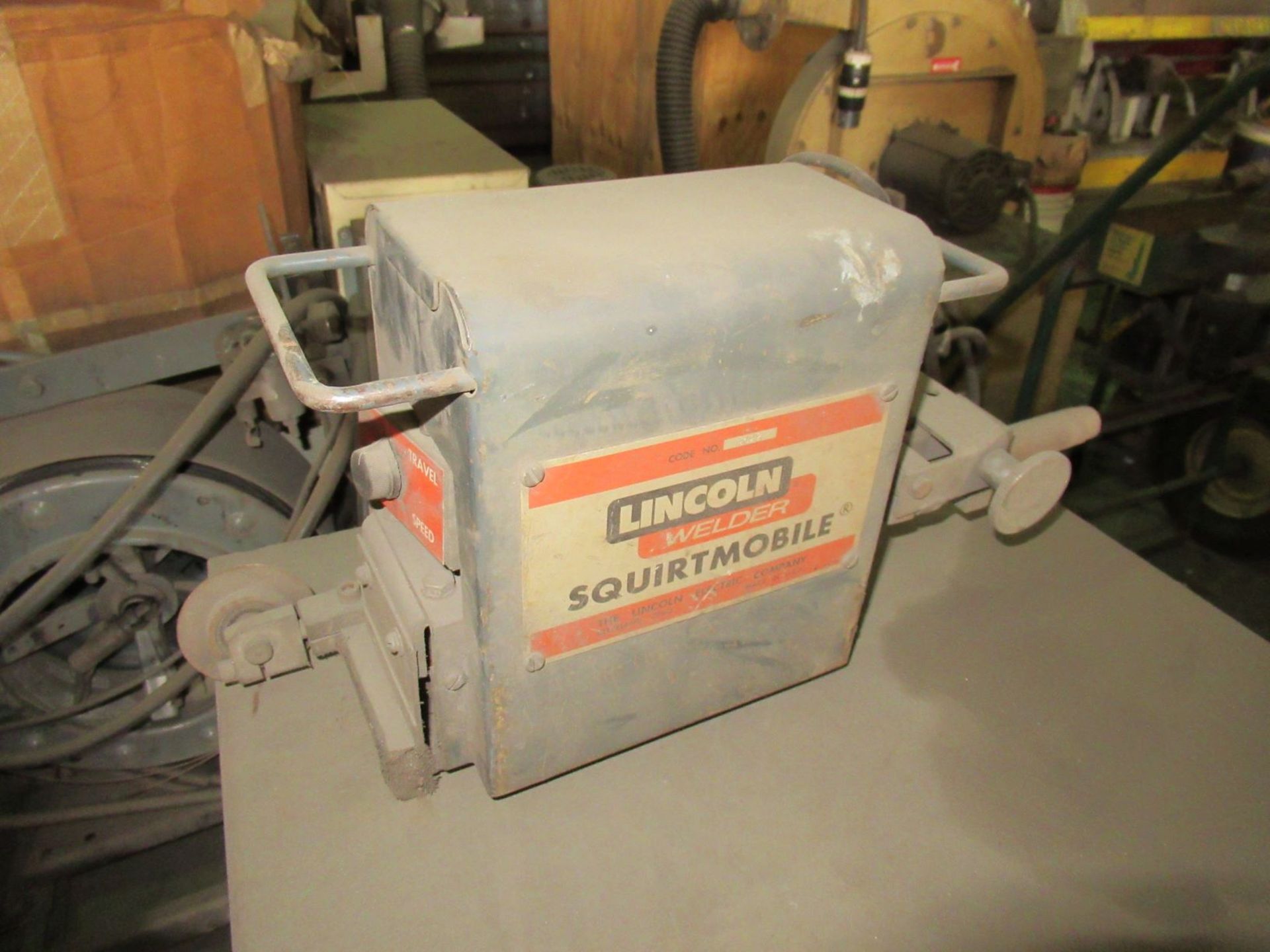 Lincoln R3S-600 Welding Power Supply with Lincoln Squirt Mobile - Image 4 of 4