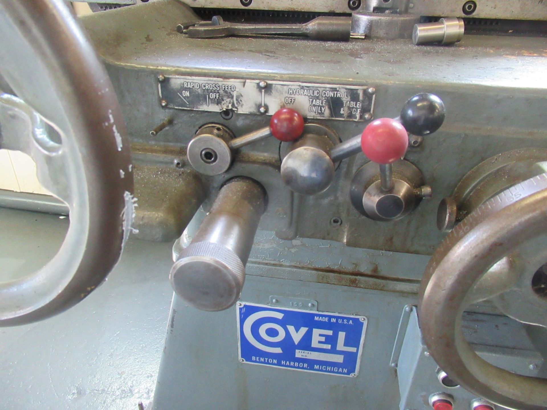 10” X 15” Covel Mdl. 17H Hydraulic Feed Surface Grinder - Image 2 of 7