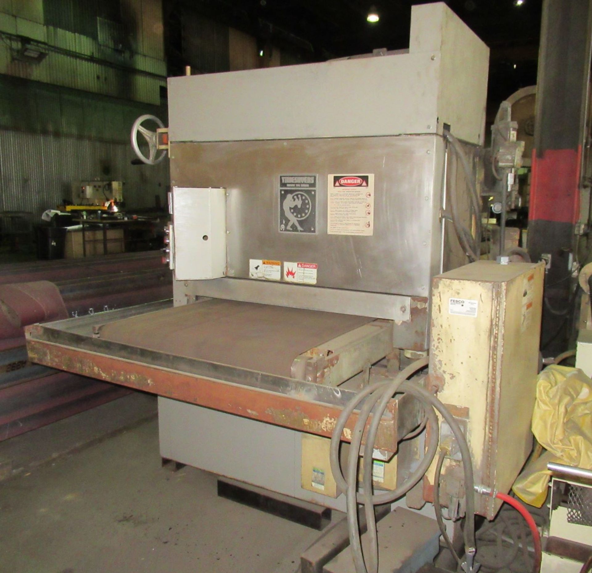 36” Timesaver Mdl 137-1HDMW Wet-Type Vertical Belt Sander