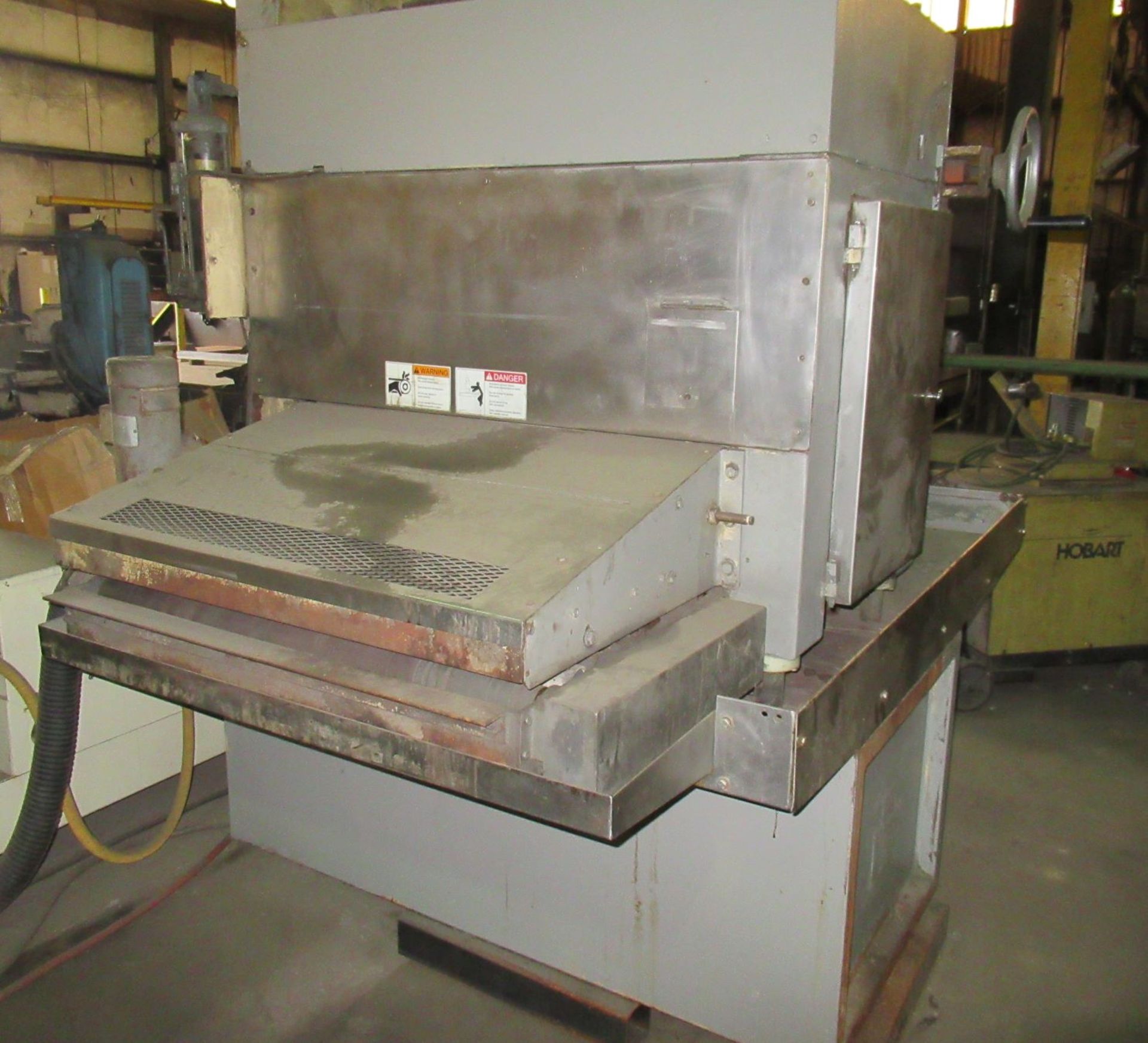 36” Timesaver Mdl 137-1HDMW Wet-Type Vertical Belt Sander - Image 5 of 12