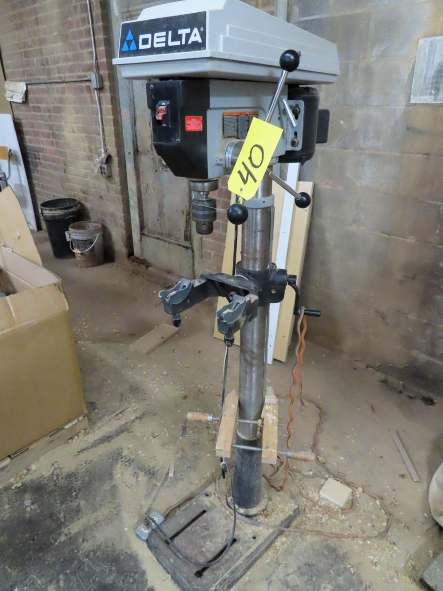 DELTA MDL. 17-950L, 17' FLOOR TYPE DRILL PRESS S/N: 2010 49XL 015746 - Image 2 of 3