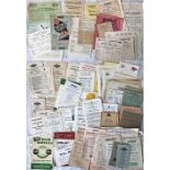 Large quantity (c170) of 1930s-60s BUS TIMETABLE LEAFLETS from a very wide range of UK operators