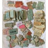Large quantity (500+) of 1920s-70s (mostly 1940s/50s) London Underground TICKETS. Various types such