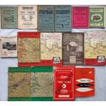 Bundle (15) of 1920s-60s Bus etc TIMETABLE BOOKLETS etc incl c1925 Daily Express Motor Char-a-Banc