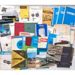 Large quantity (100+) of mainly 1960s-80s bus & coach VEHICLE & PARTS MANUFACTURERS' MANUALS &