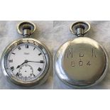 Early 20th century Metropolitan District Railway (today's District Line) POCKET WATCH engraved 'M