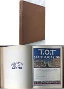 Officially bound volume of the Underground Group TOT MAGAZINE for 1925 - volume 3, January-