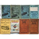 Selection (8) of 1920s/30s MOTOR-COACH GUIDES comprising Highways Guides (Time Tables of Long-