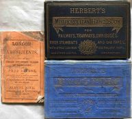 Selection (3) of very early London GUIDE BOOKS comprising 1859 Rowe's 'London and its Amusements'