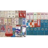 Quantity (50+) of London Transport etc POCKET MAPS & LEAFLETS from 1930s to recently. Includes LCC